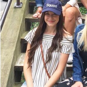 American Eagle off the shoulder top, size XS